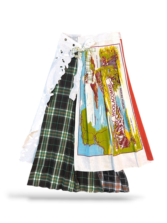 remake wrap skirt - LONG 05