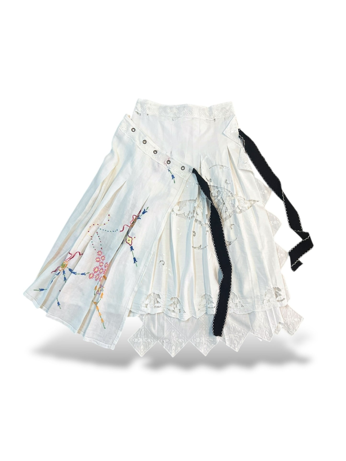 Remake Wrap Skirt - Long 06