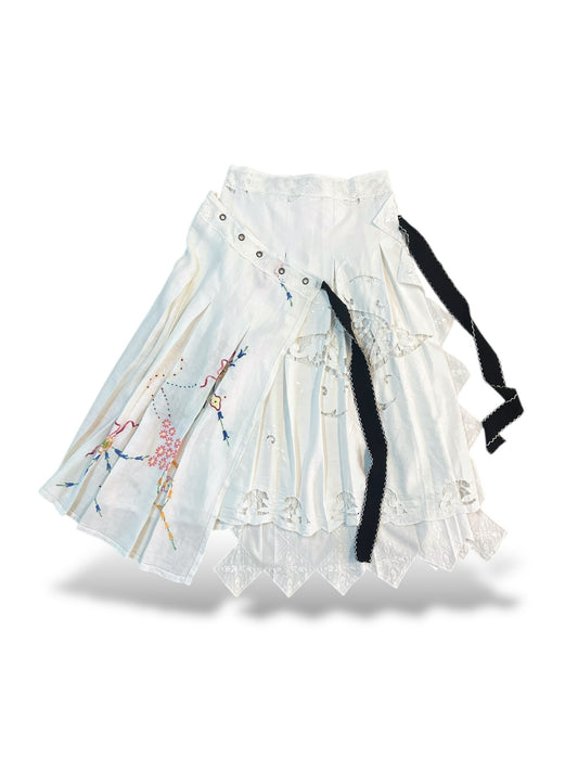 Remake Wrap Skirt - Long 06