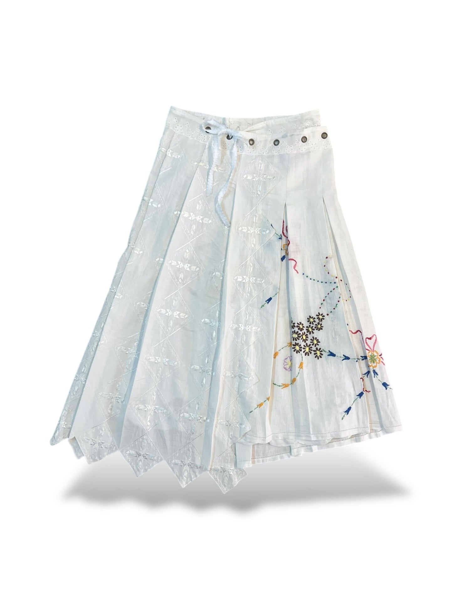 Remake Wrap Skirt - Long 06