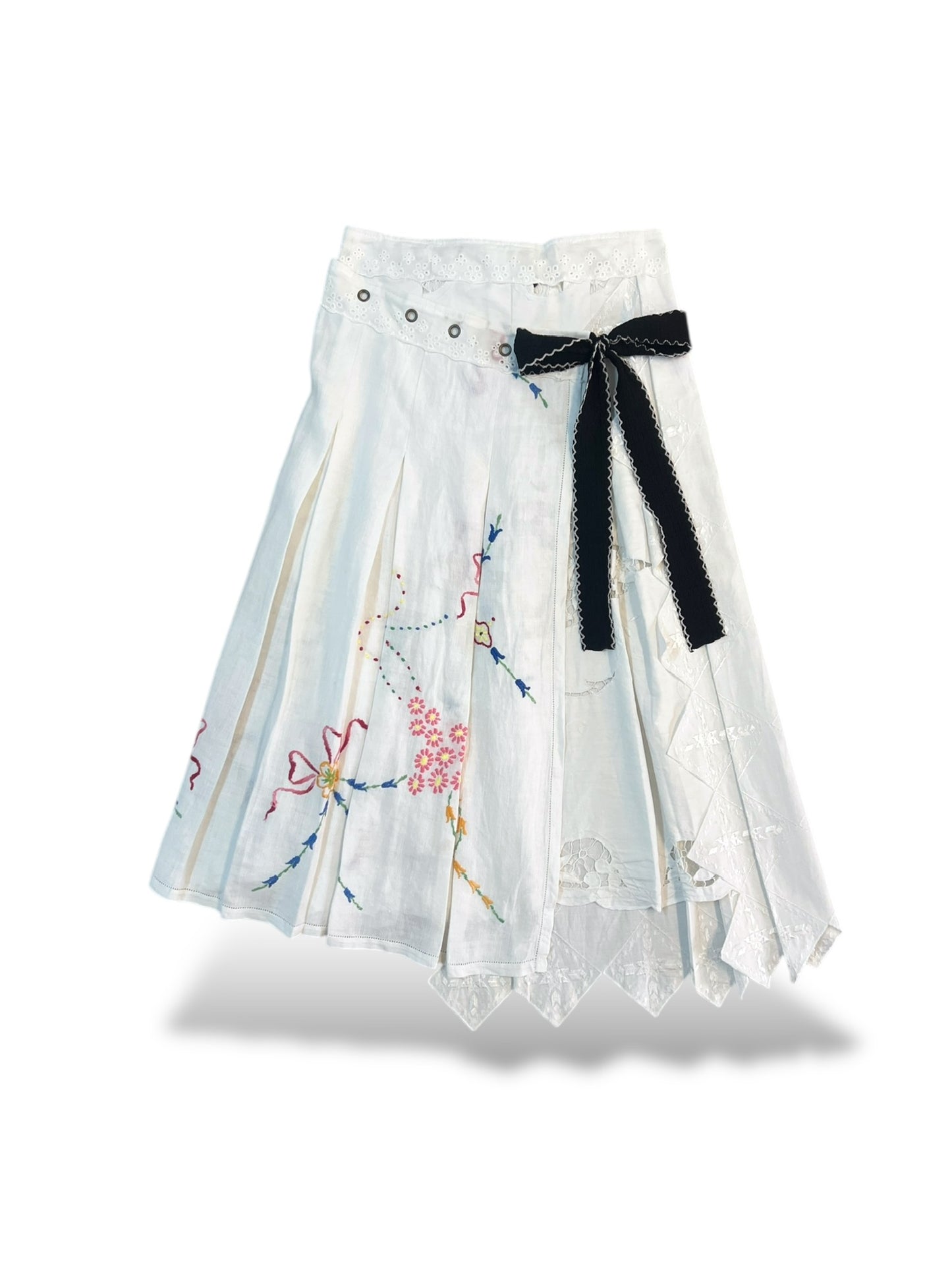 Remake Wrap Skirt - Long 06