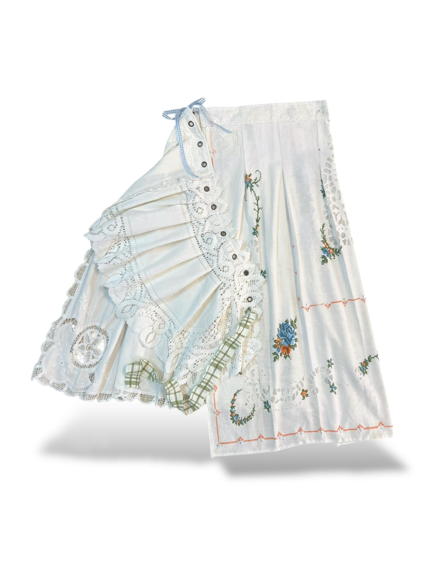 Remake Wrap Skirt - Long 08