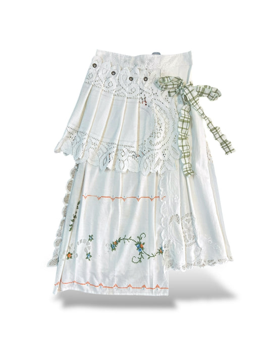 Remake Wrap Skirt - Long 08