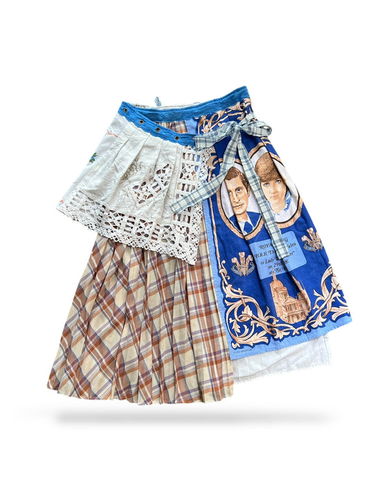 Remake Wrap Skirt - Long 09