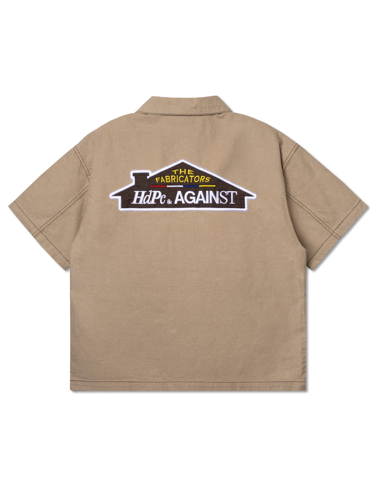 AGAINST X HDPC FABRICATOR SHIRT KHAKI