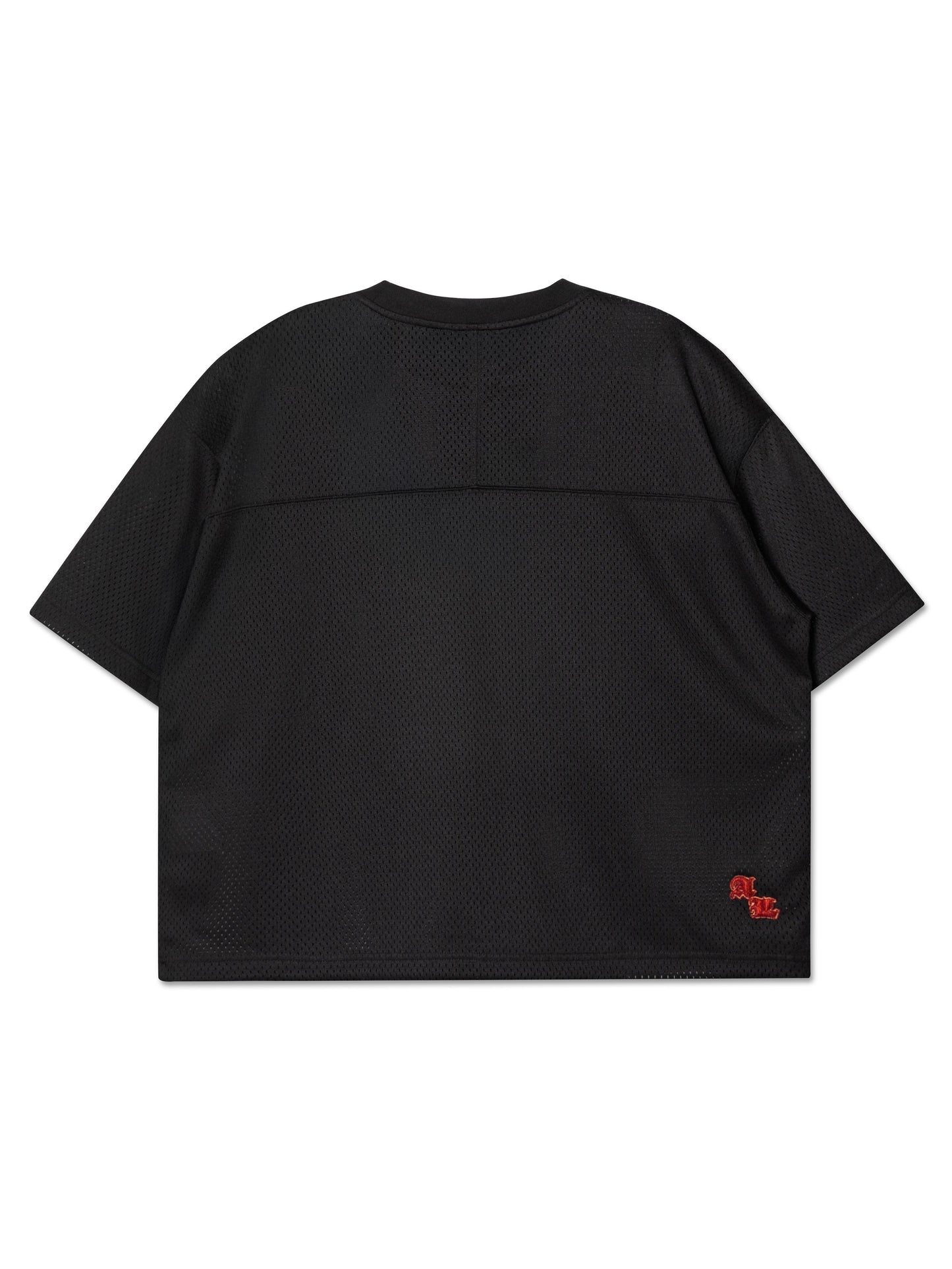 VARSITY CROPPED JERSEY BLACK