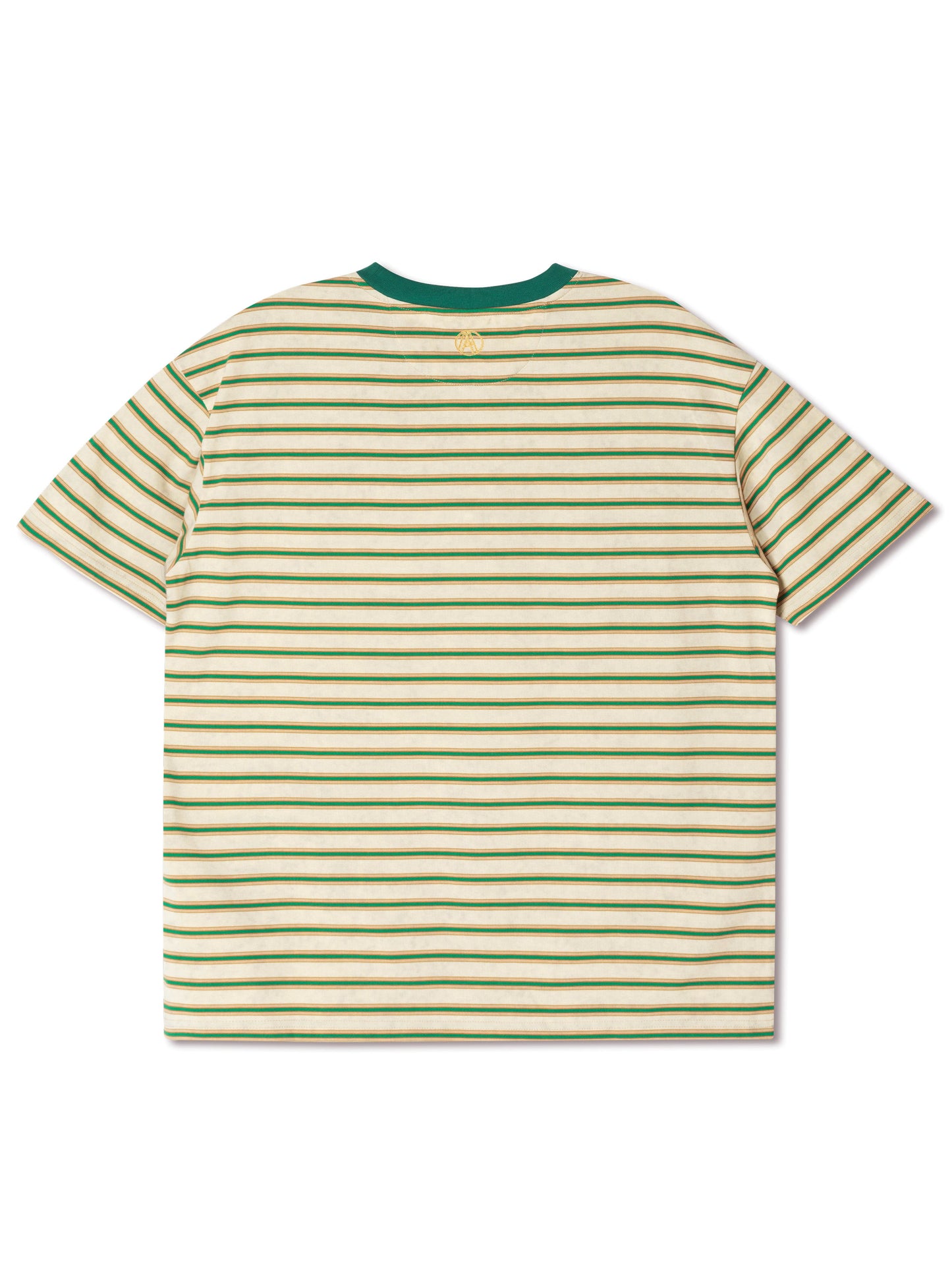 CHAINSTITCH STRIPE TEE YELLOW