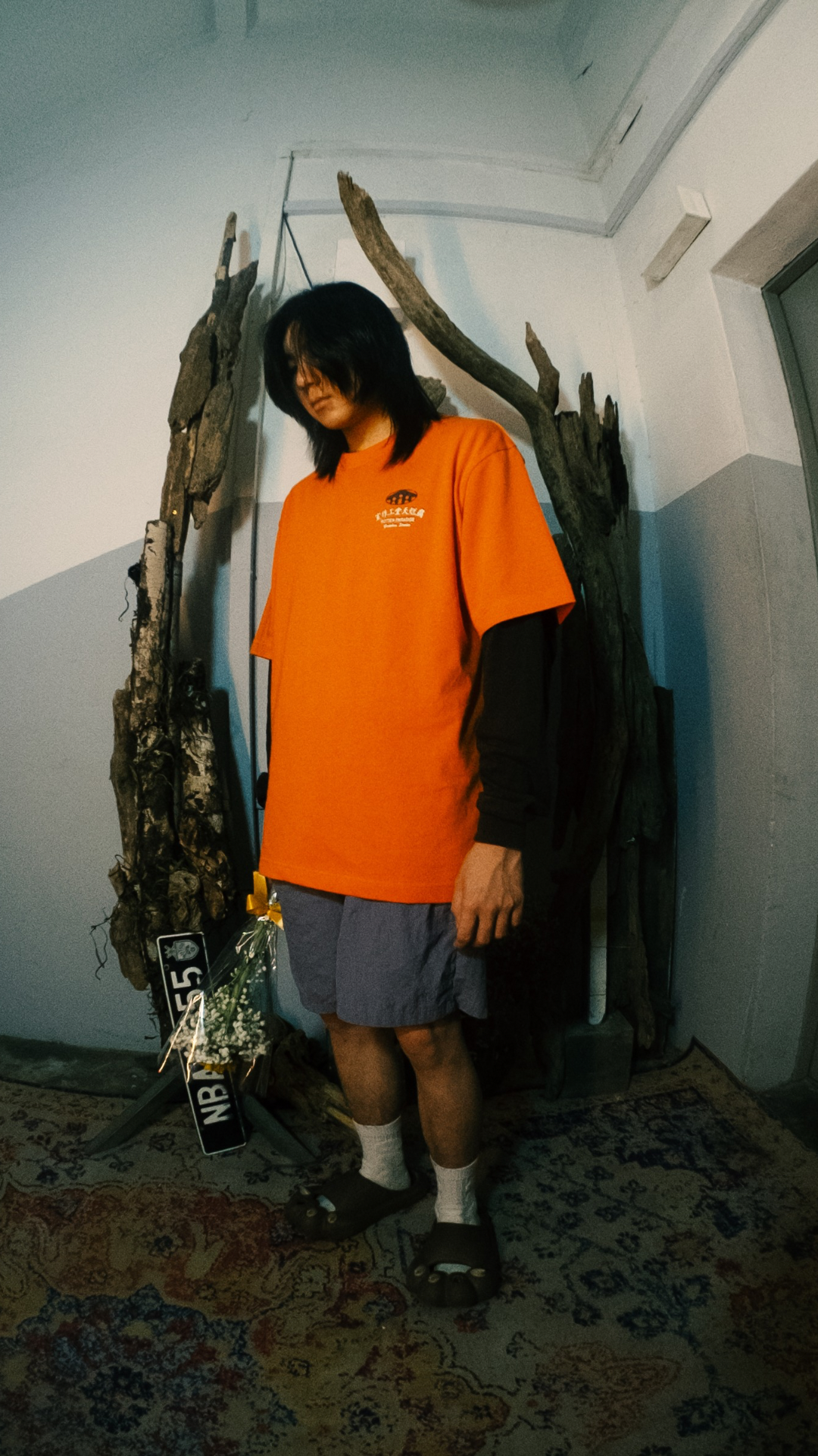 Graphic Studio Tee - Orange