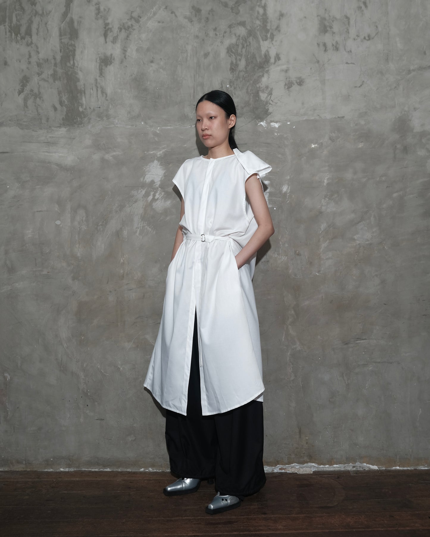 Kelawar Draped in White