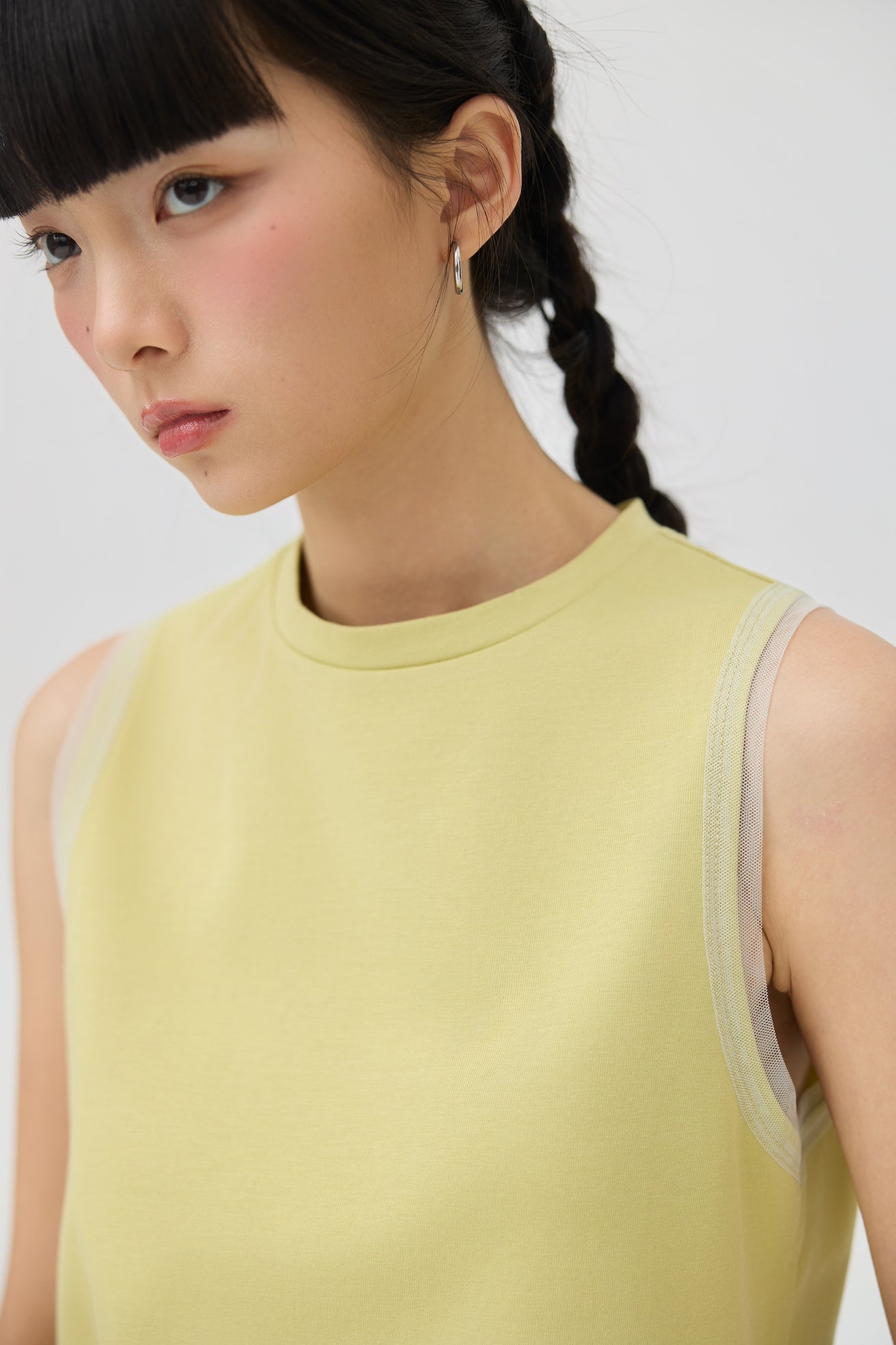 KUMO MUSCLE TANK IN MATCHA GREEN