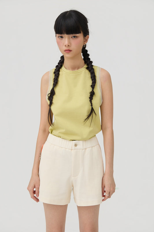 KUMO MUSCLE TANK IN MATCHA GREEN