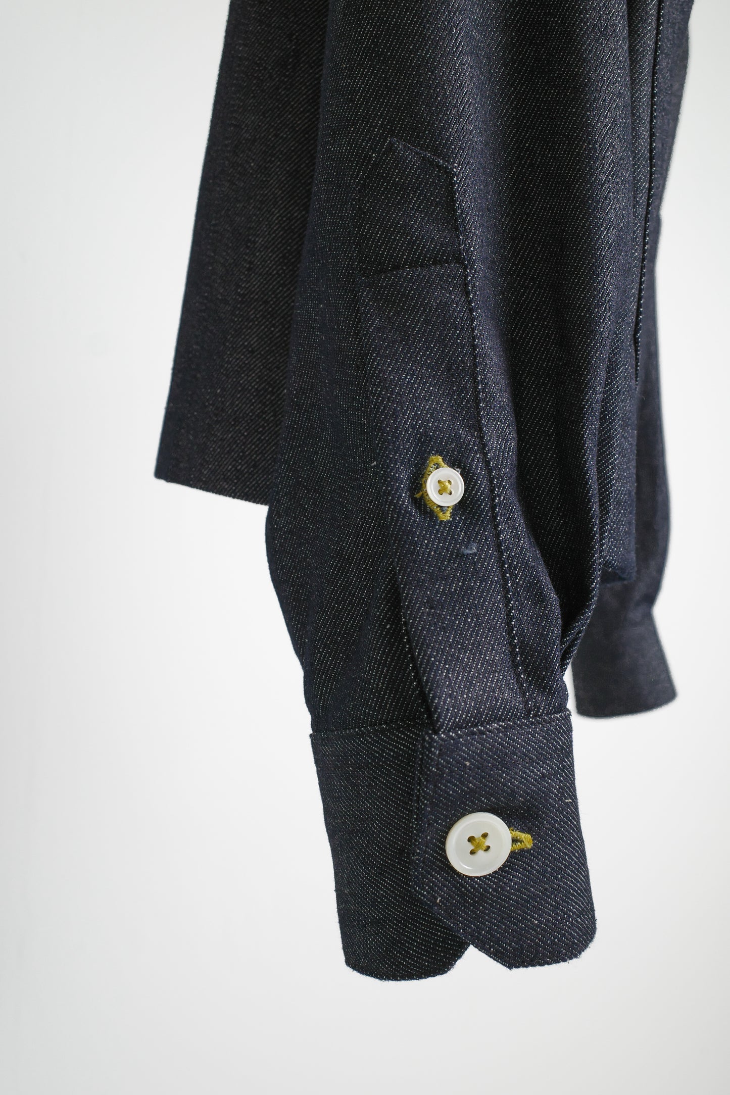 POPPY JACKET IN DENIM & LIME