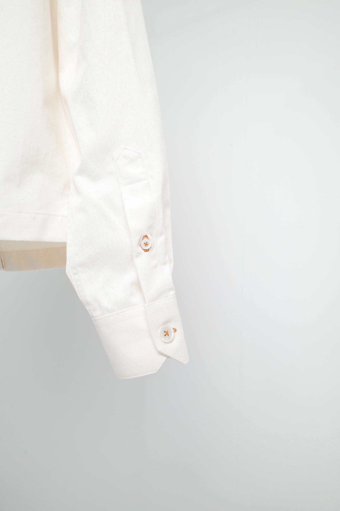 POPPY JACKET IN WHITE & CARAMEL