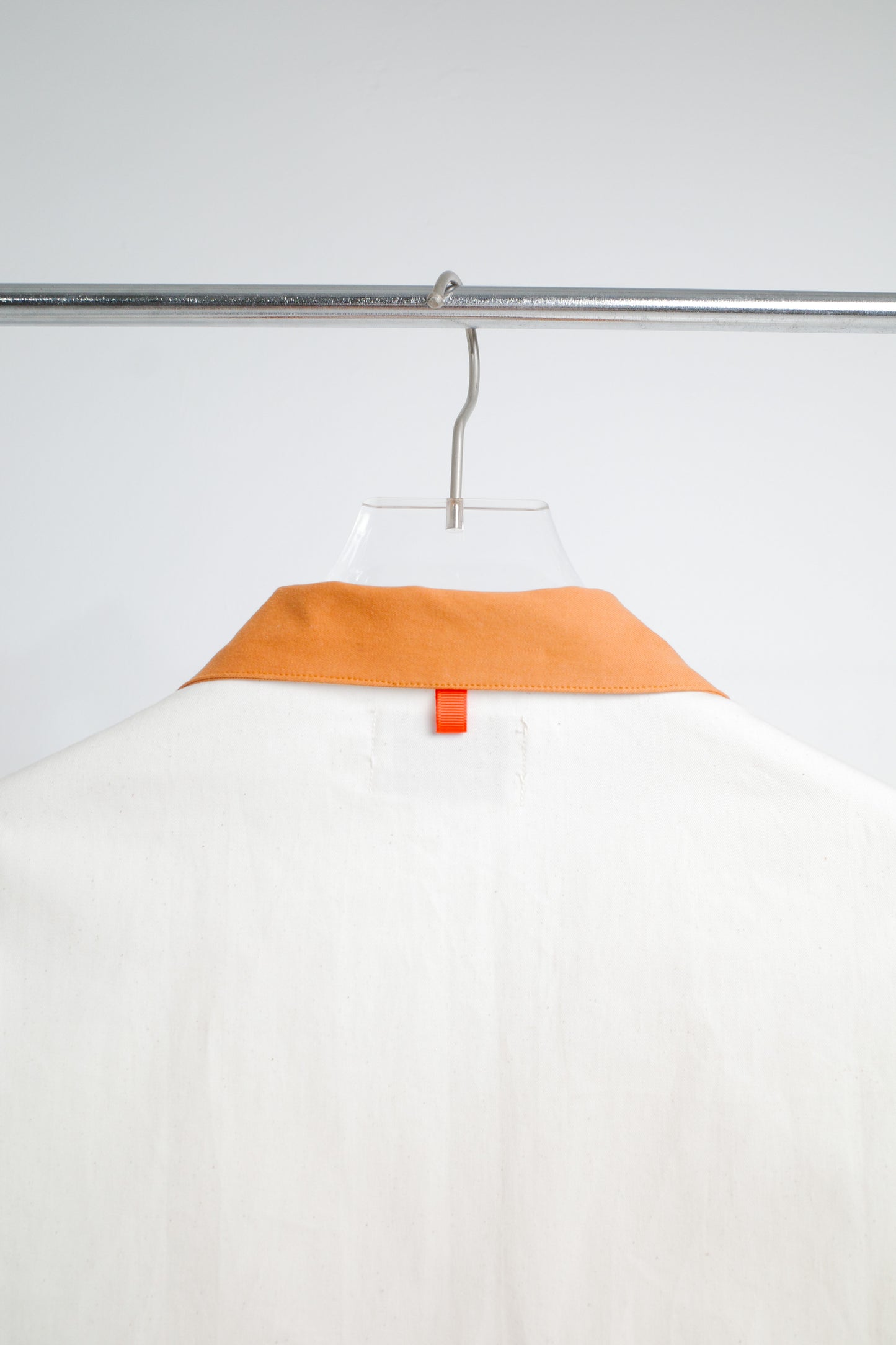 POPPY JACKET IN WHITE & CARAMEL