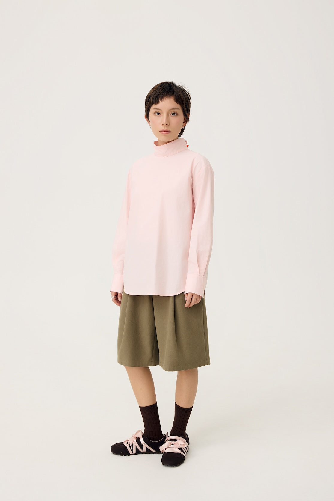 OKI SCARF TOP IN SAKURA PINK