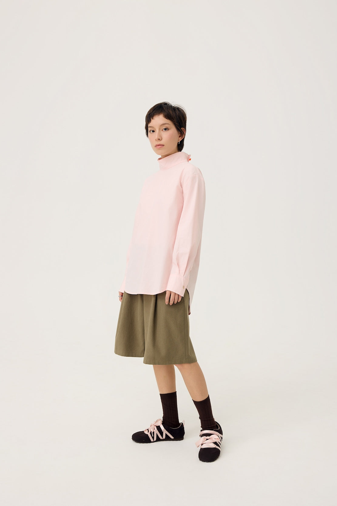 OKI SCARF TOP IN SAKURA PINK