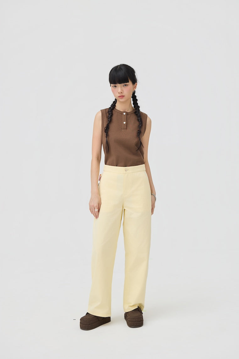 SAGYO TROUSERS - SUNSHINE YELLOW