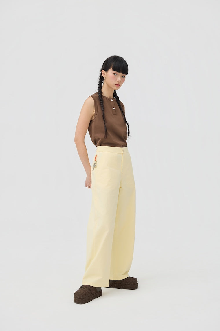 SAGYO TROUSERS - SUNSHINE YELLOW