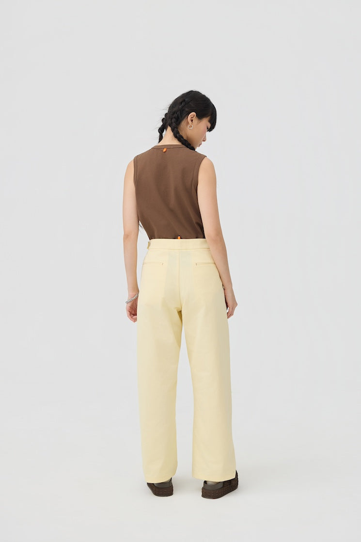SAGYO TROUSERS - SUNSHINE YELLOW