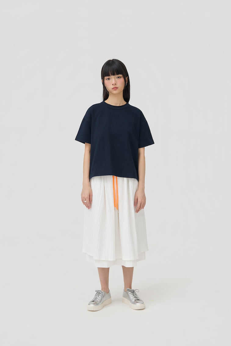 SOKKO ZIP TEE - NAVY
