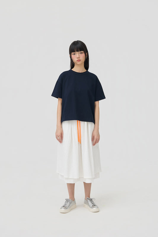 SOKKO ZIP TEE - NAVY