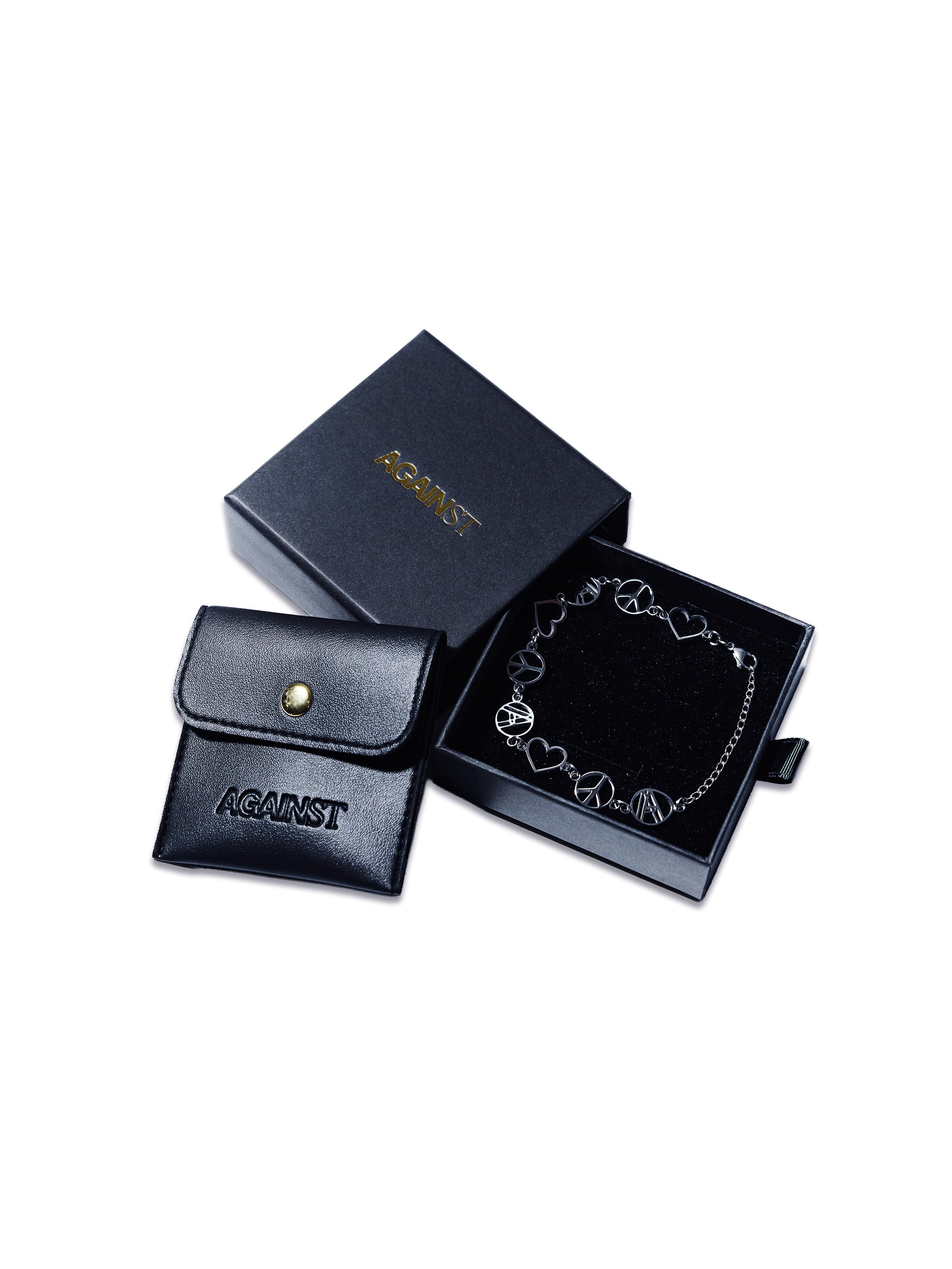 PEACE & LOVE BRACELET - BEV C multi label store