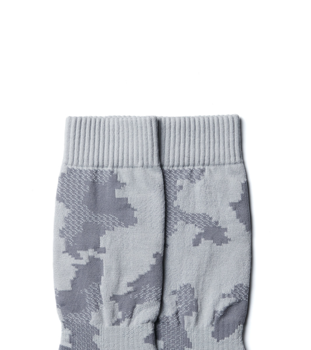 Digit No. Jacquard casual socks - Land Grey