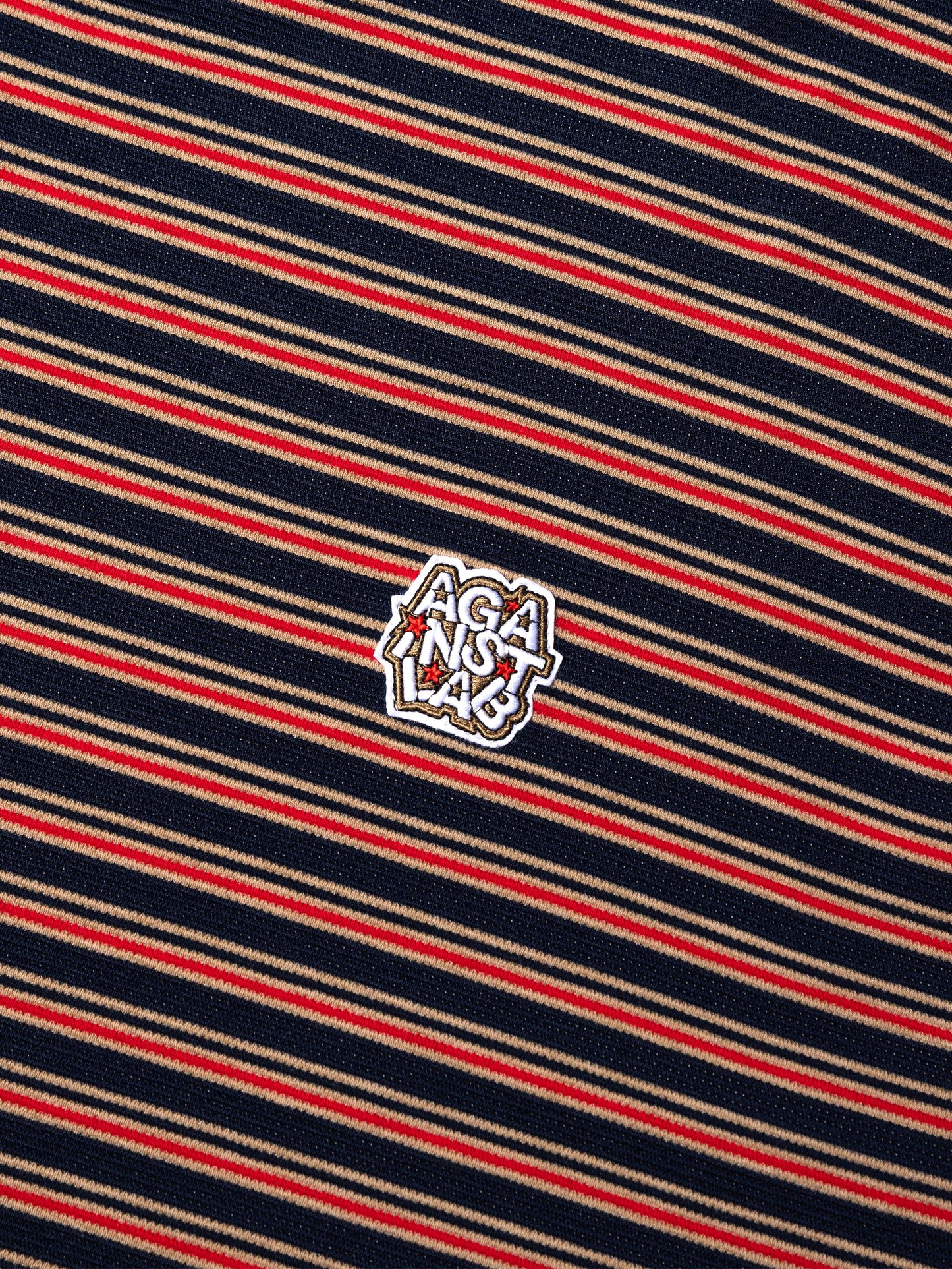 STRIPE LOUNGE TEE RED