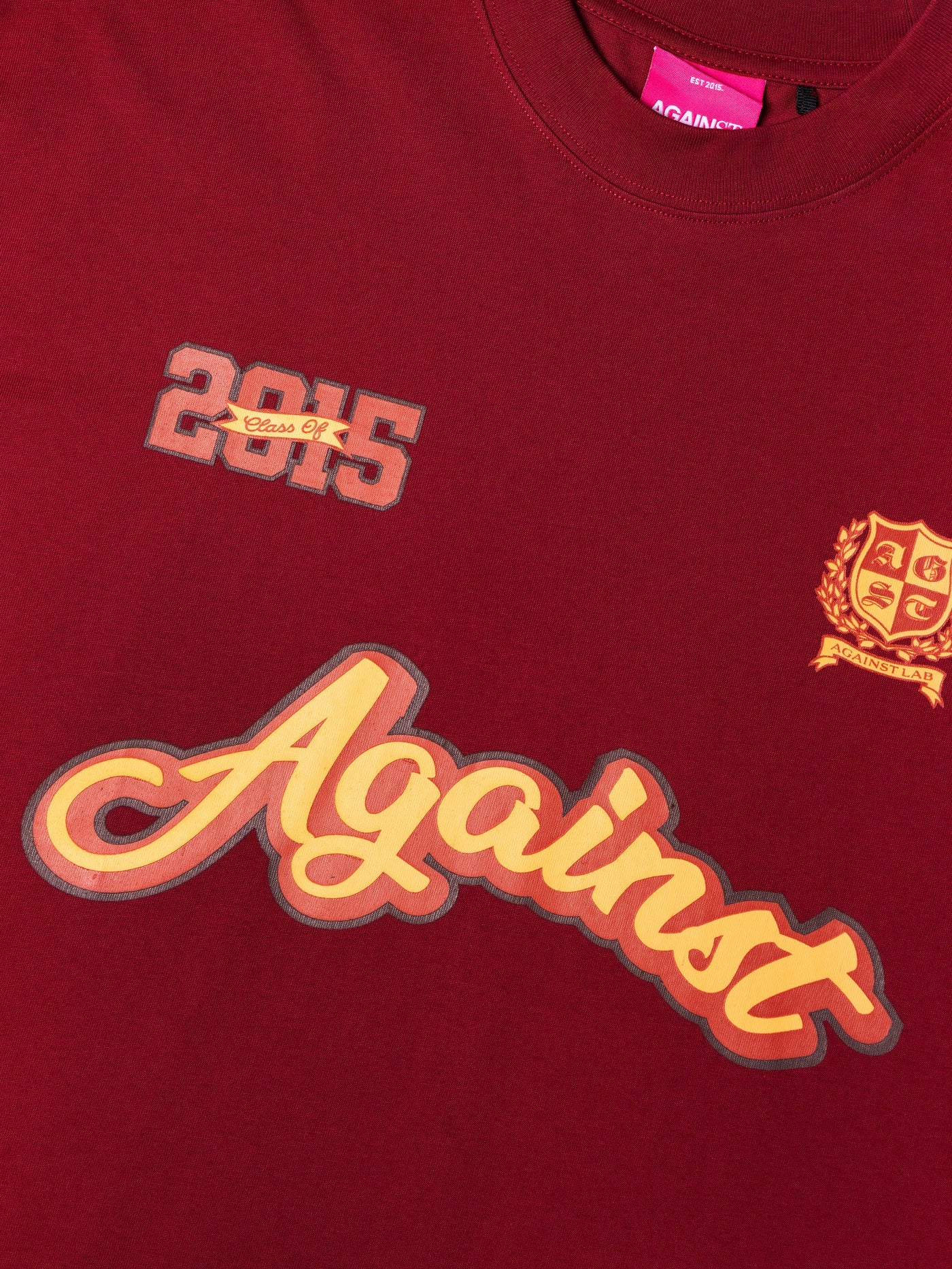 25 CLASS TEE BURGUNDY