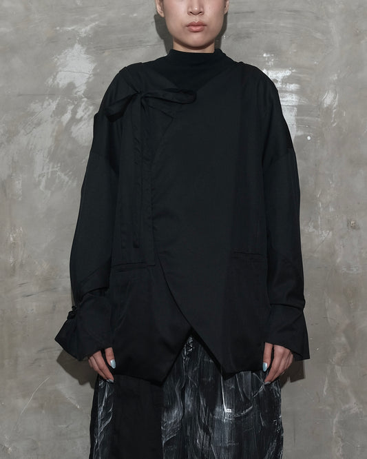 Rotten Roses Blazer in Black