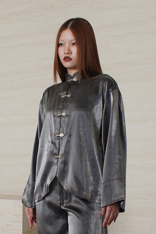 Lunar Samfu Top - Silver