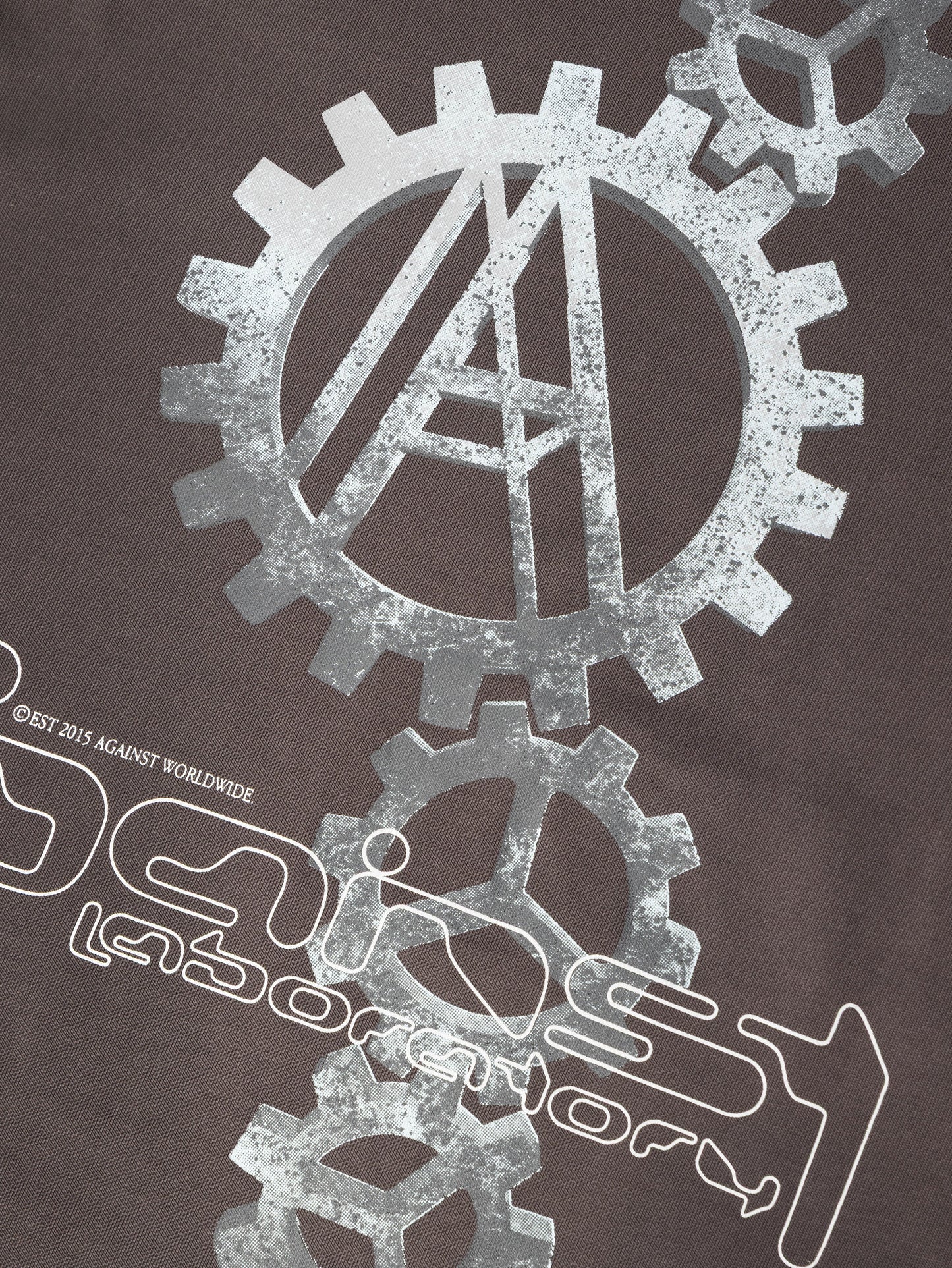 GEAR UP TEE BROWN