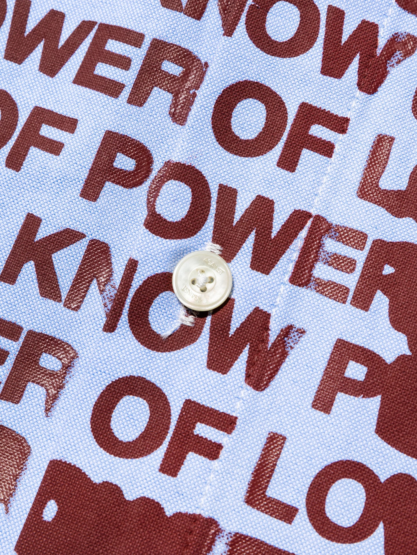 QUOTE CHAPO SHIRT LIGHT BLUE