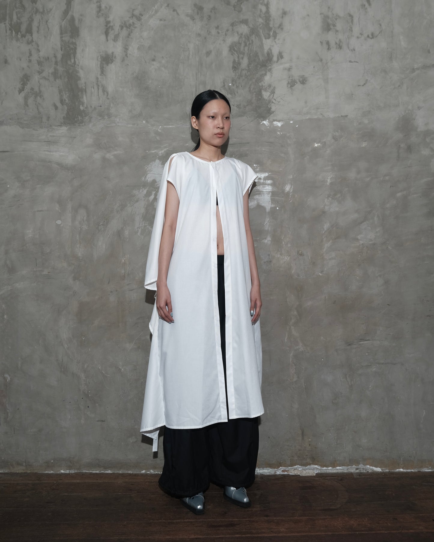 Kelawar Draped in White