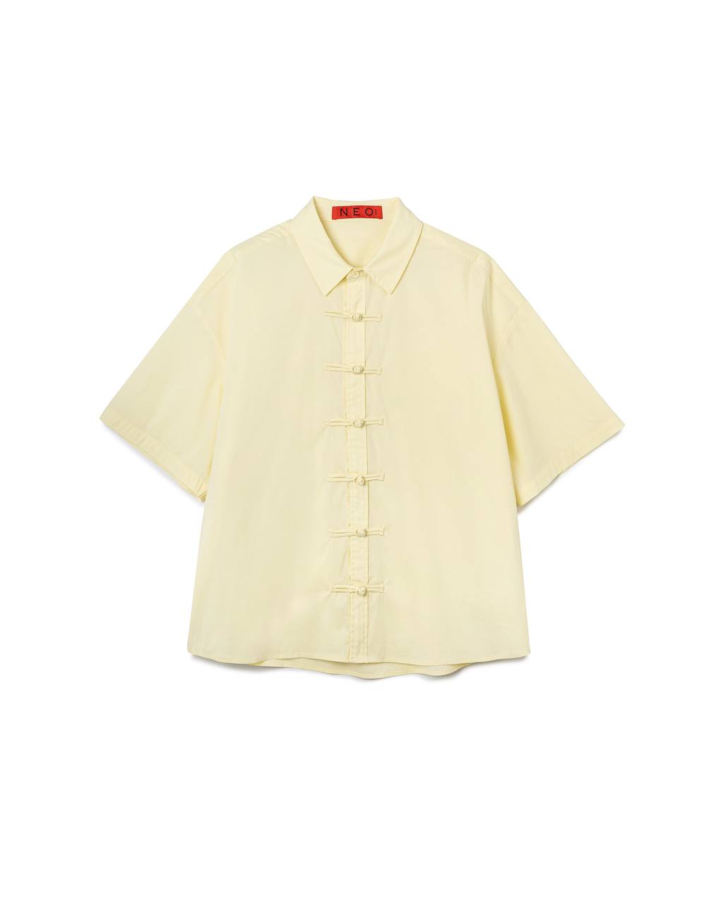 VOL.3_CH.1 Mandarin Basic Shirt - Yellow