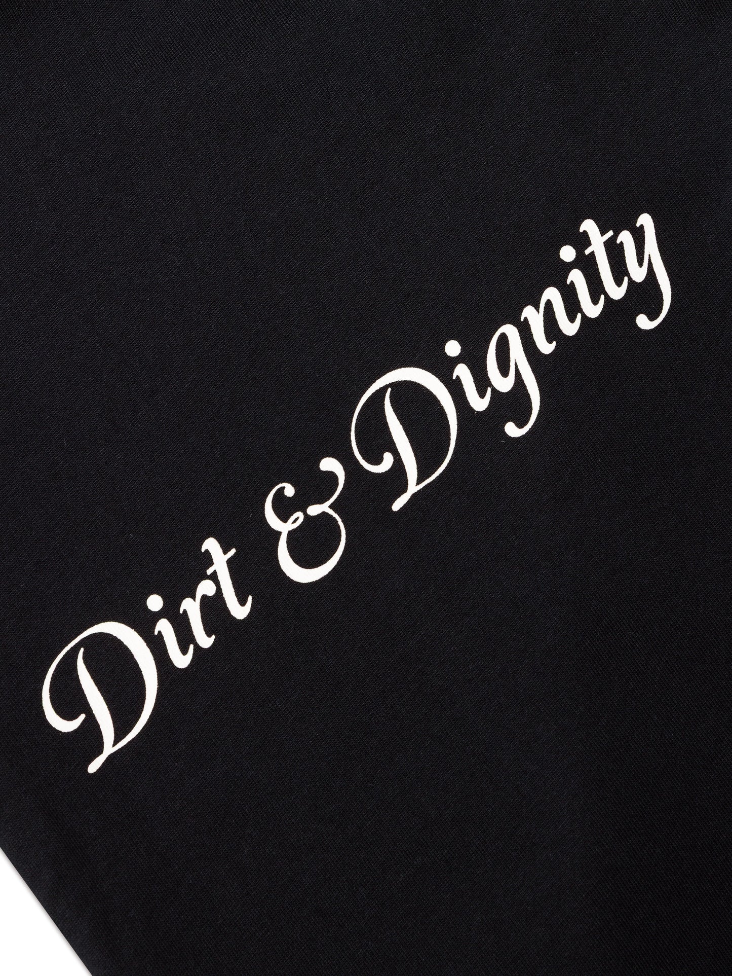 DIRT & DIGNITY TEE BLACK - BEV C multi label store