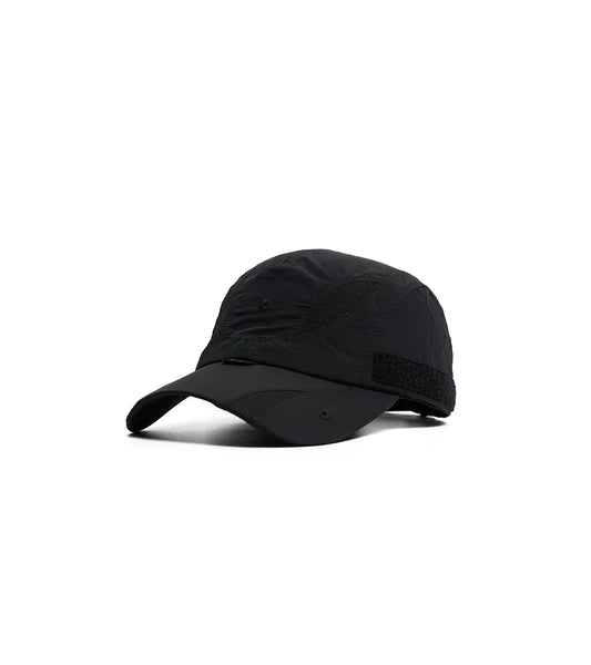 Black - U-Cut Peak Cap