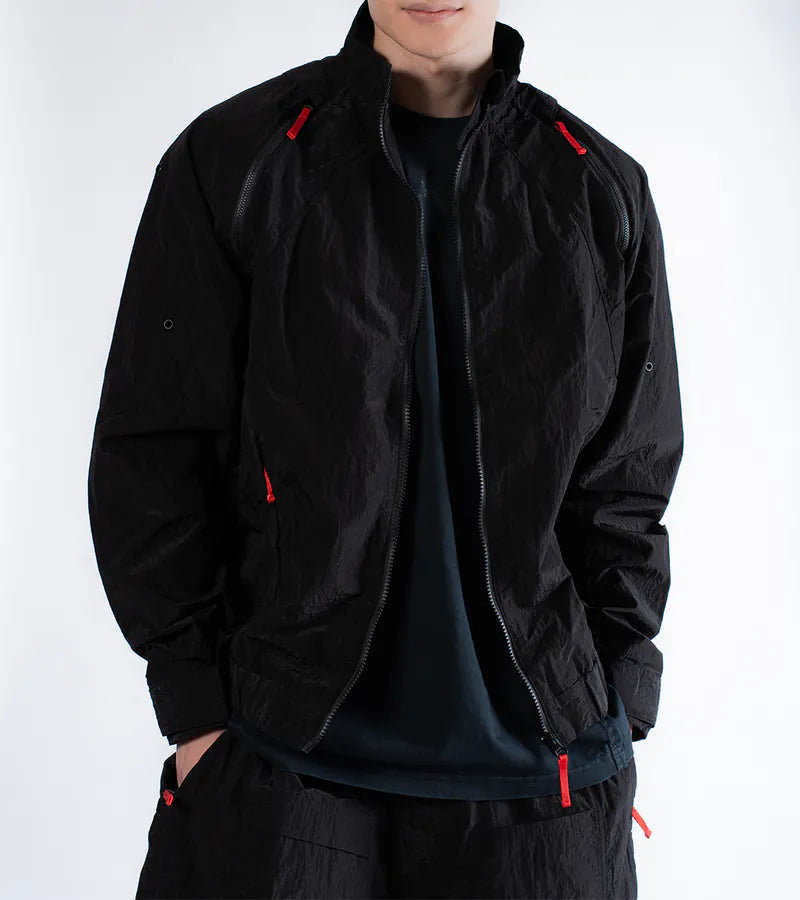 Detach shell jacket-Black