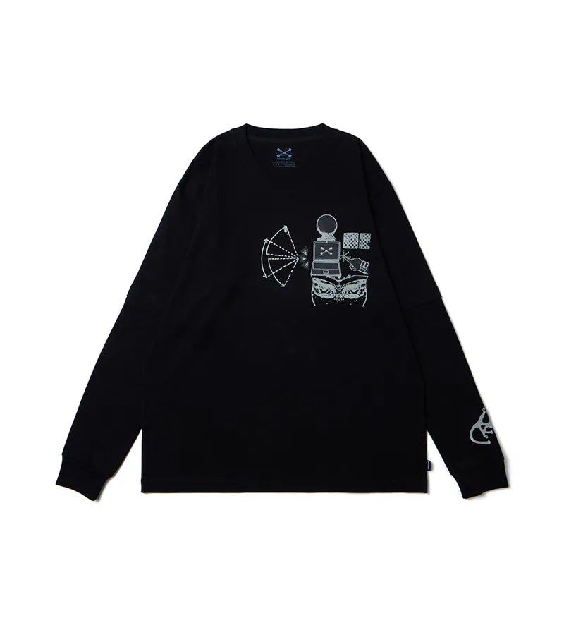 Black - Convert two-piece L/S Tee