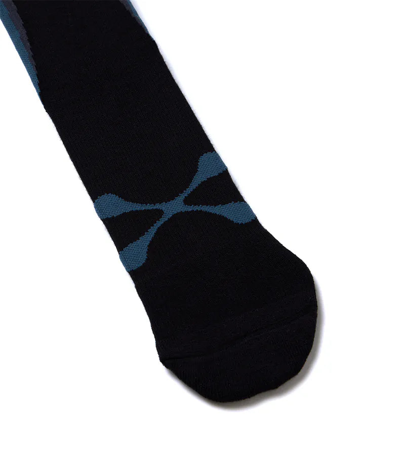 Cyan - X knee socks