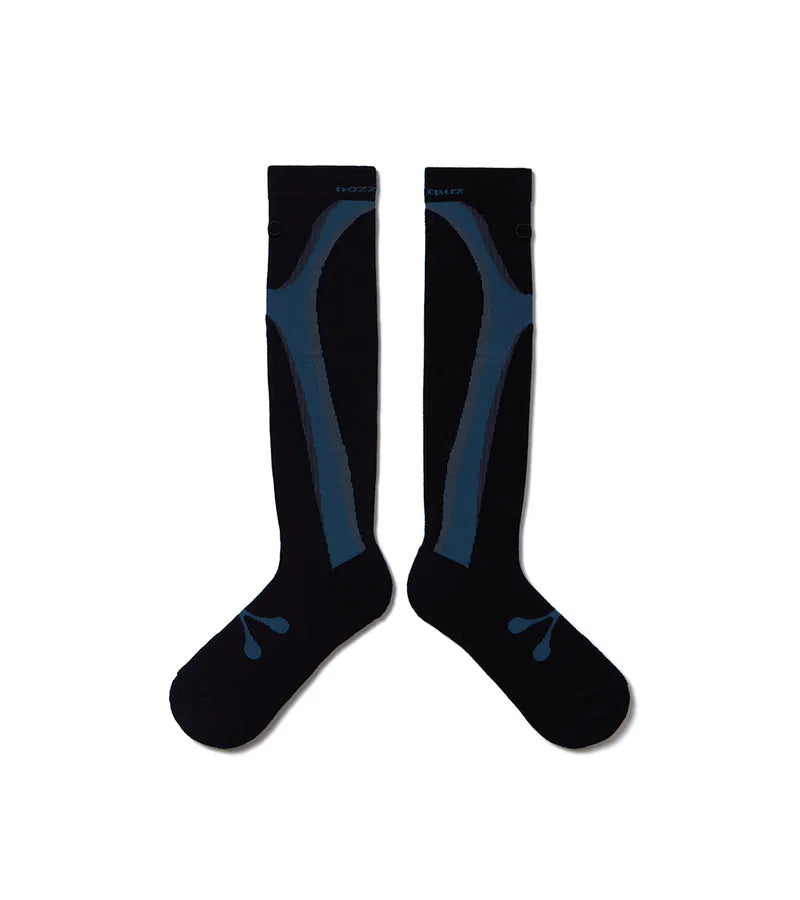 Cyan - X knee socks