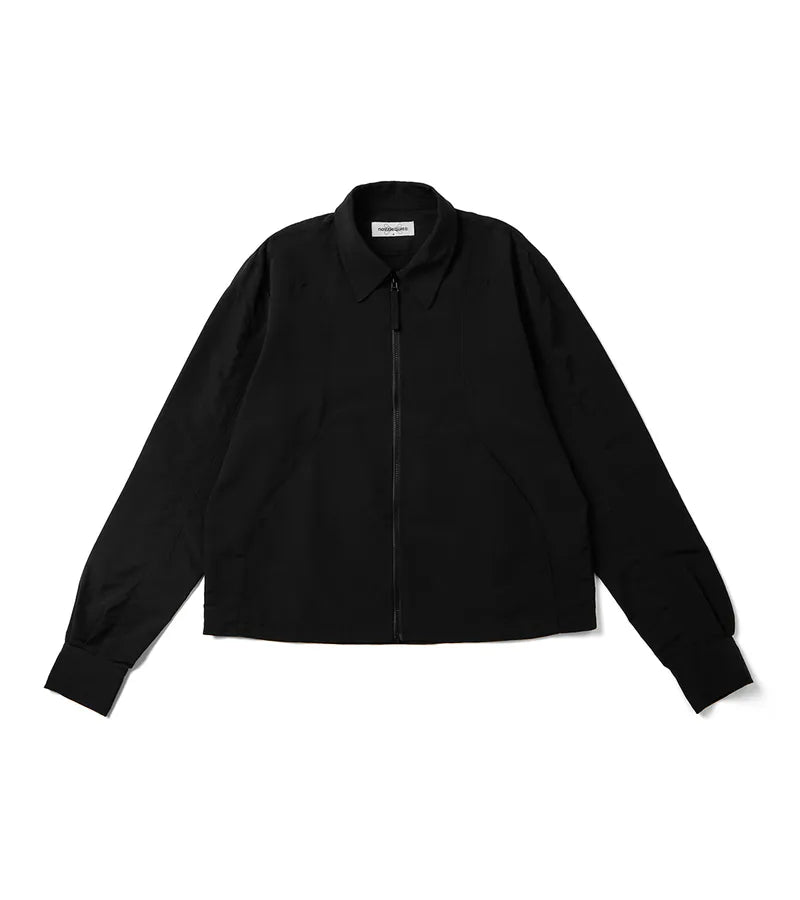 Black - Arc zip shirt