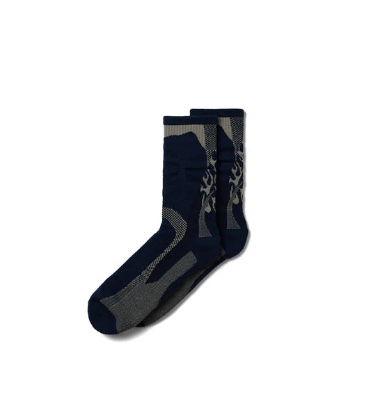 Mess midcalf socks - Mess Blue