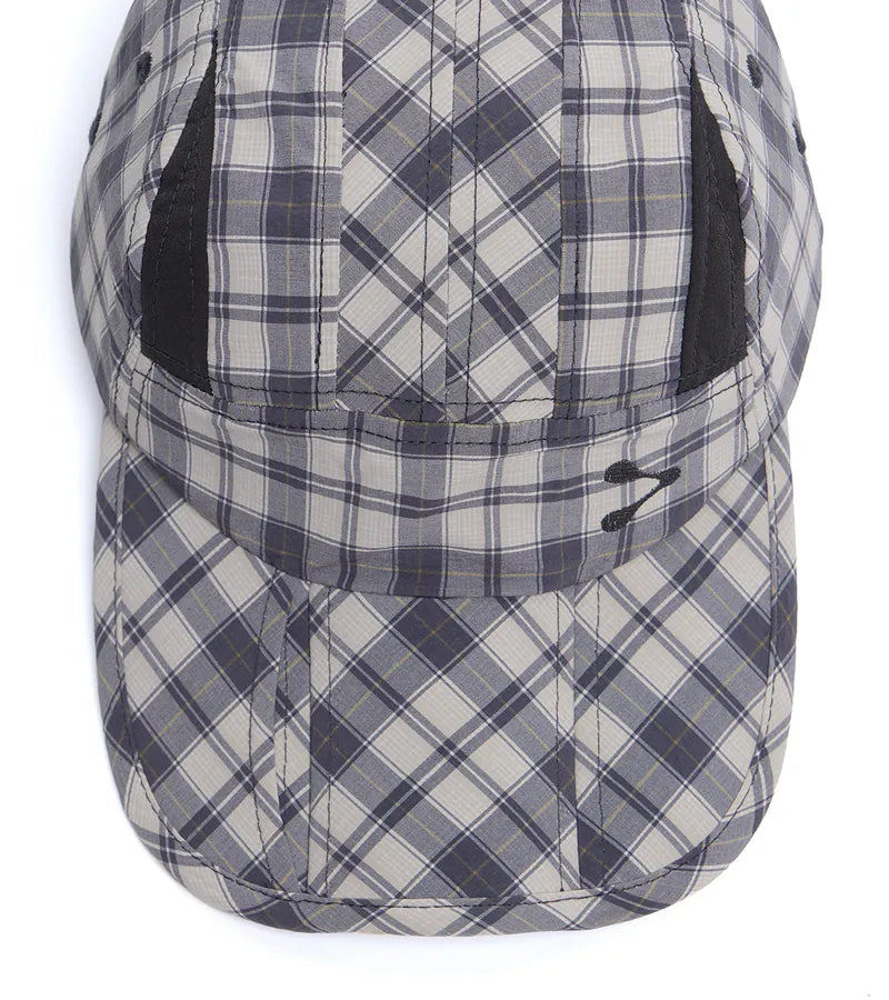 Foldable Cap - Plaid