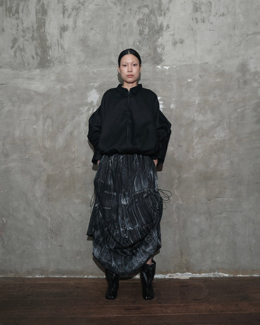 Orbit Skirt in Black Chaos