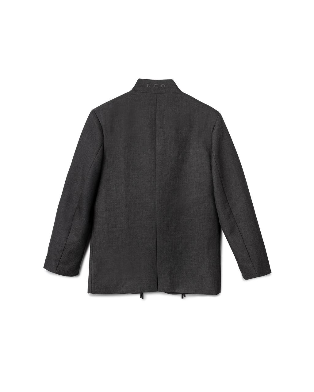 VOL.3_CH.1 Mandarin Rope Suit - Grey