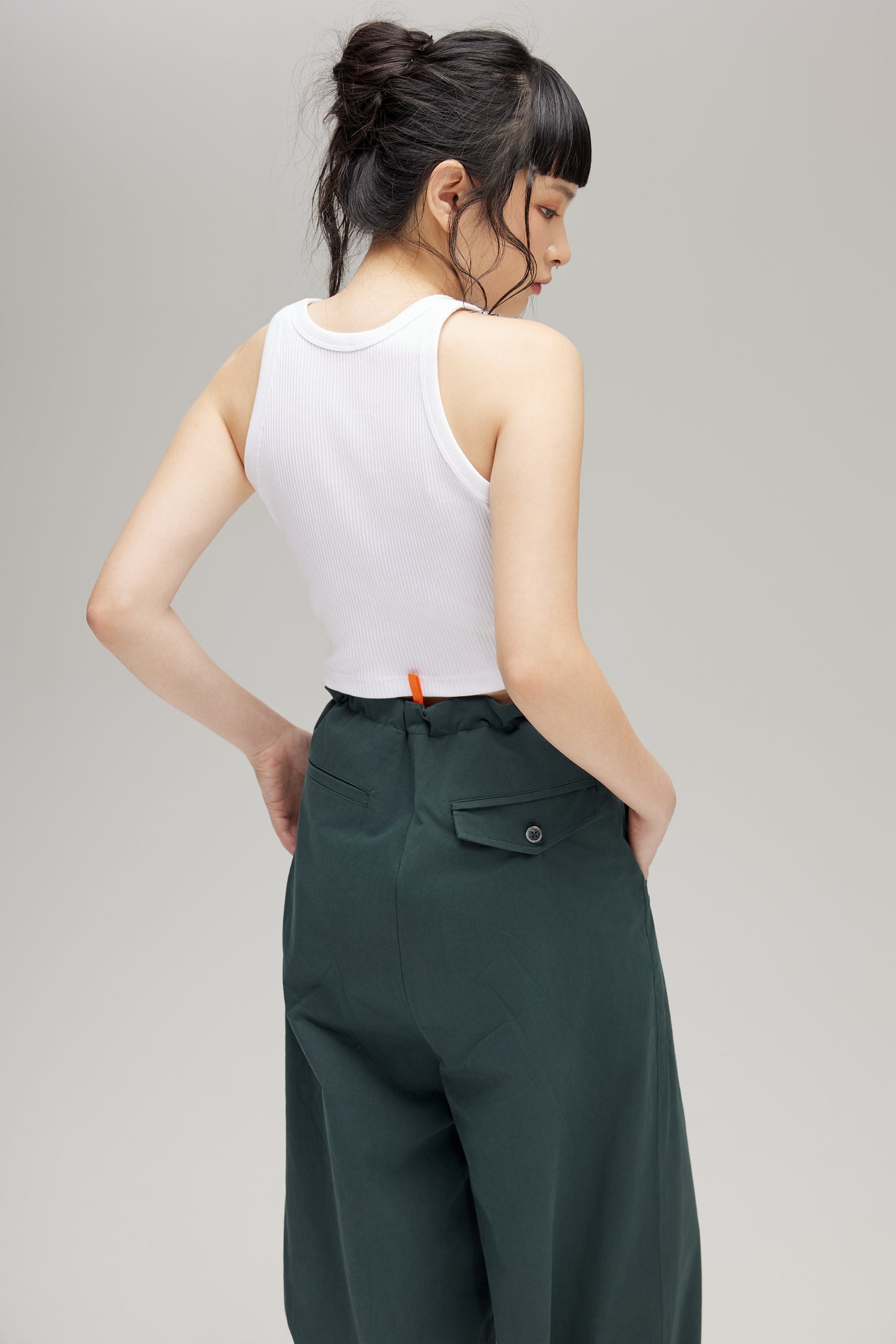 BARUN TROUSERS  IN DEEP FOREST