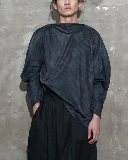 Mushroom Top in Black