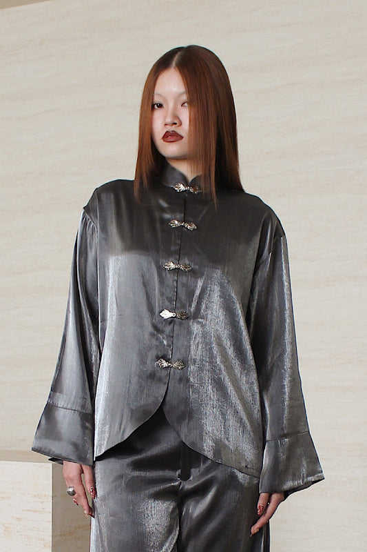 Lunar Samfu Top - Silver