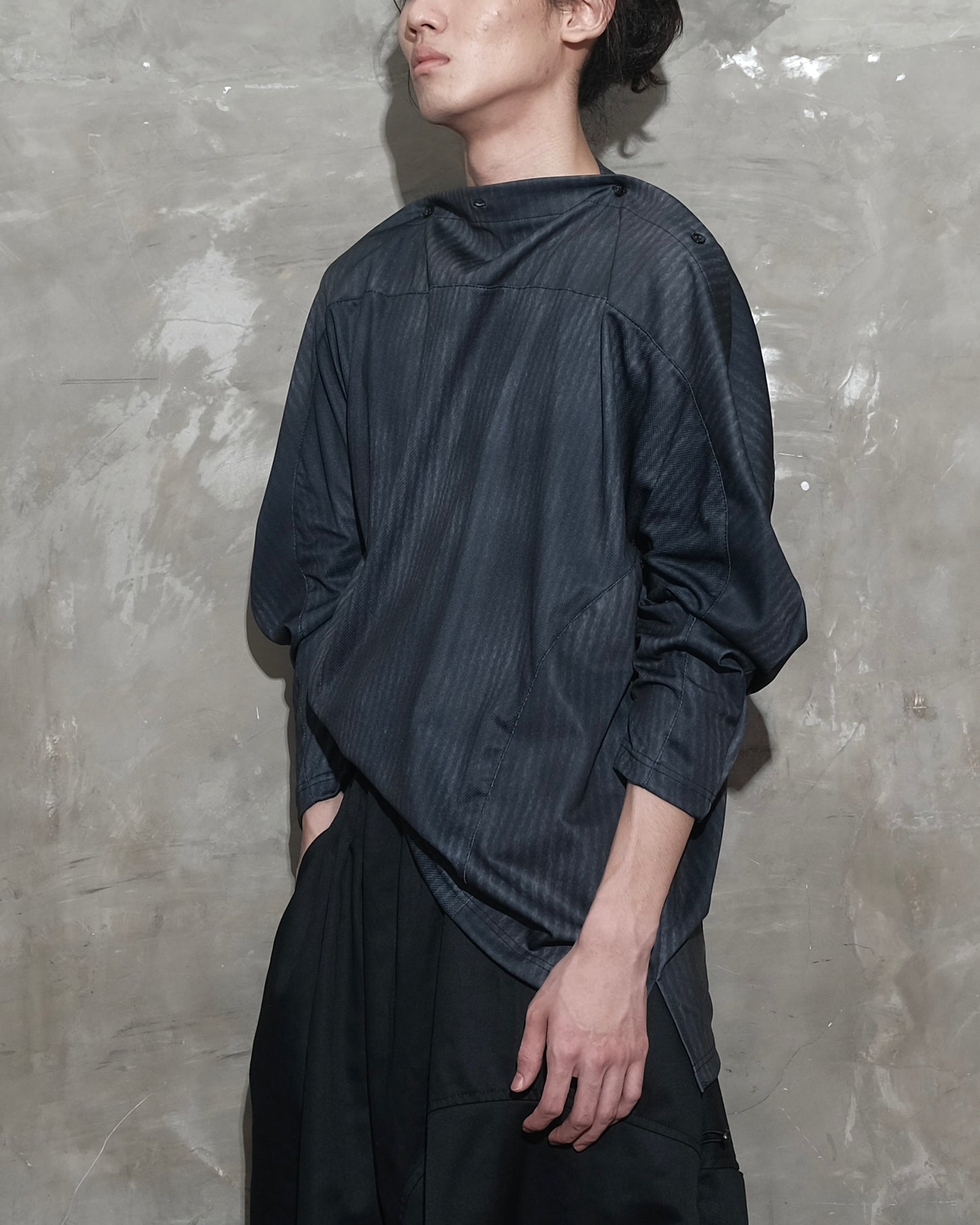 Mushroom Top in Black
